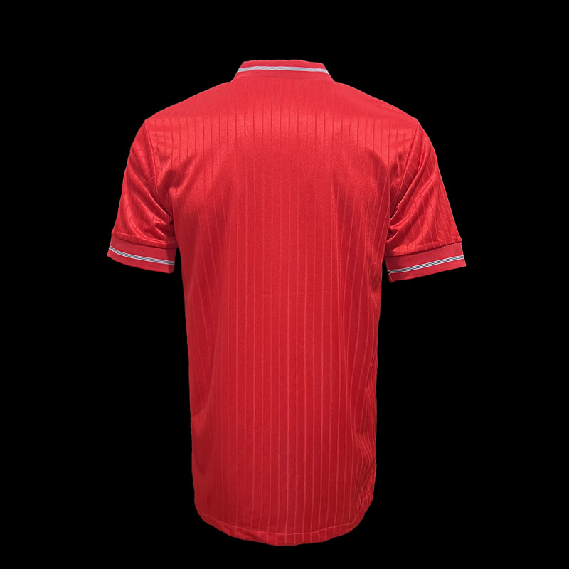 Retro 84/87 England Away Soccer Jersey