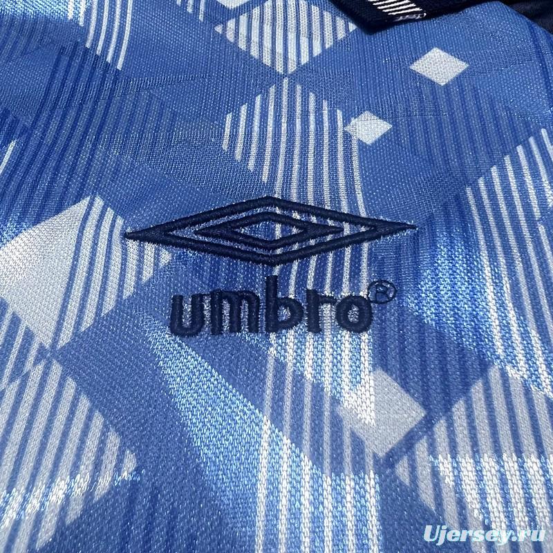 Retro 1990 England Blue