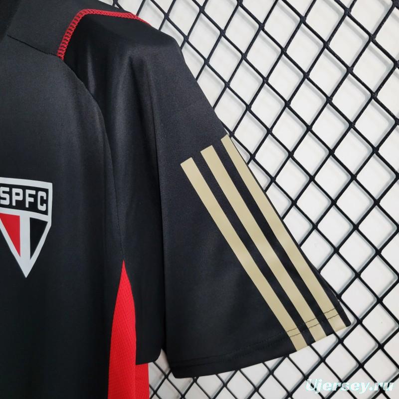 23-24 Sao Paulo Black Training Jersey