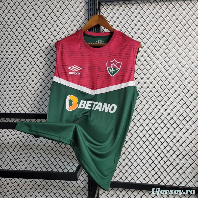 23-24 Fluminense Red/Green Training Jersey