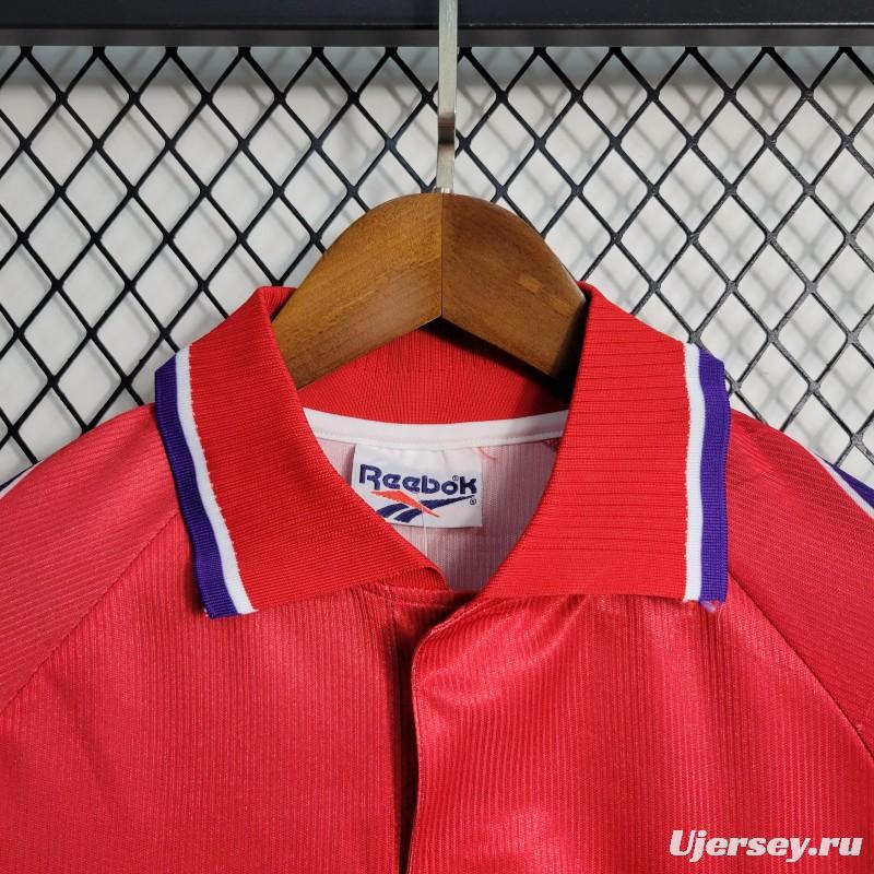 Retro 95-96 Fiorentina Third Red Jersey