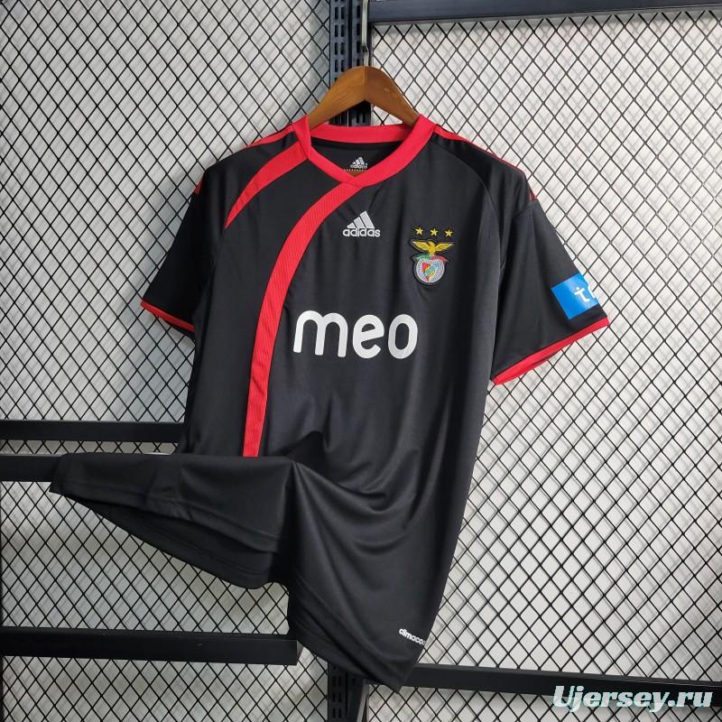 Retro 09-10 Benfica Away Black Jersey