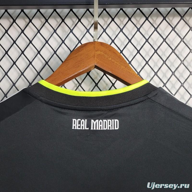 Retro 10-11 Real Madrid Away Black Soccer Jersey