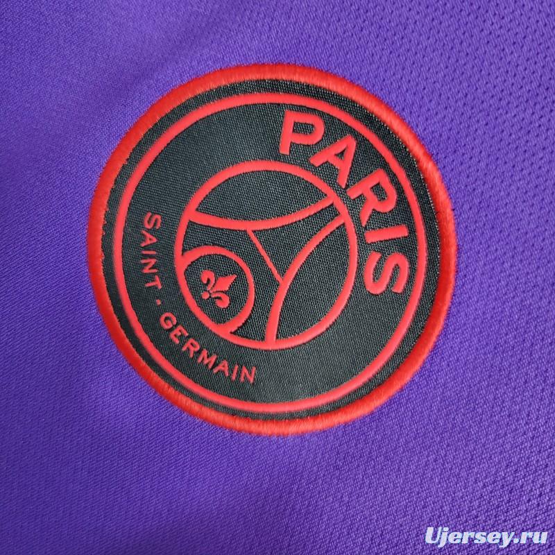 23-24 PSG Purple Training Jersey