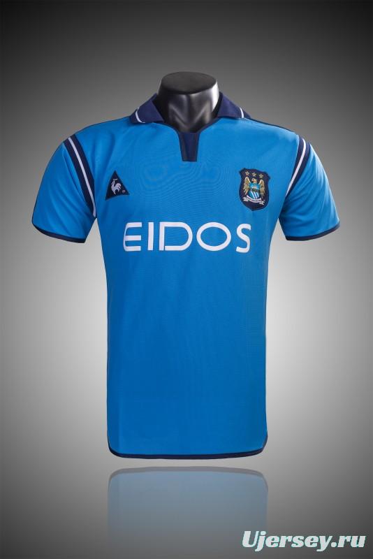 Retro 01/02 Manchester City Home Jersey