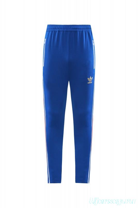 2023 Adidas Original Blue Full Zipper Jacket +Pants