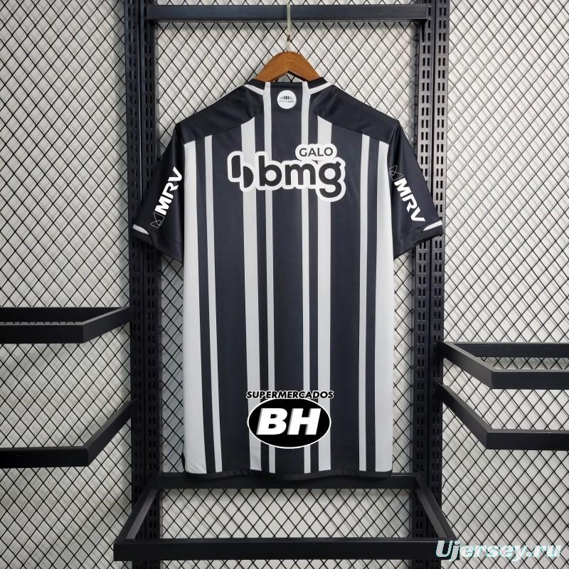 23-24 Atletico Mineiro Home Jersey With all Sponsors Soccer Jersey