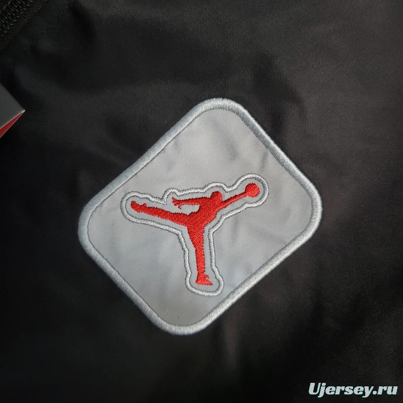 2023 NIKE Jordan Black Windbreaker