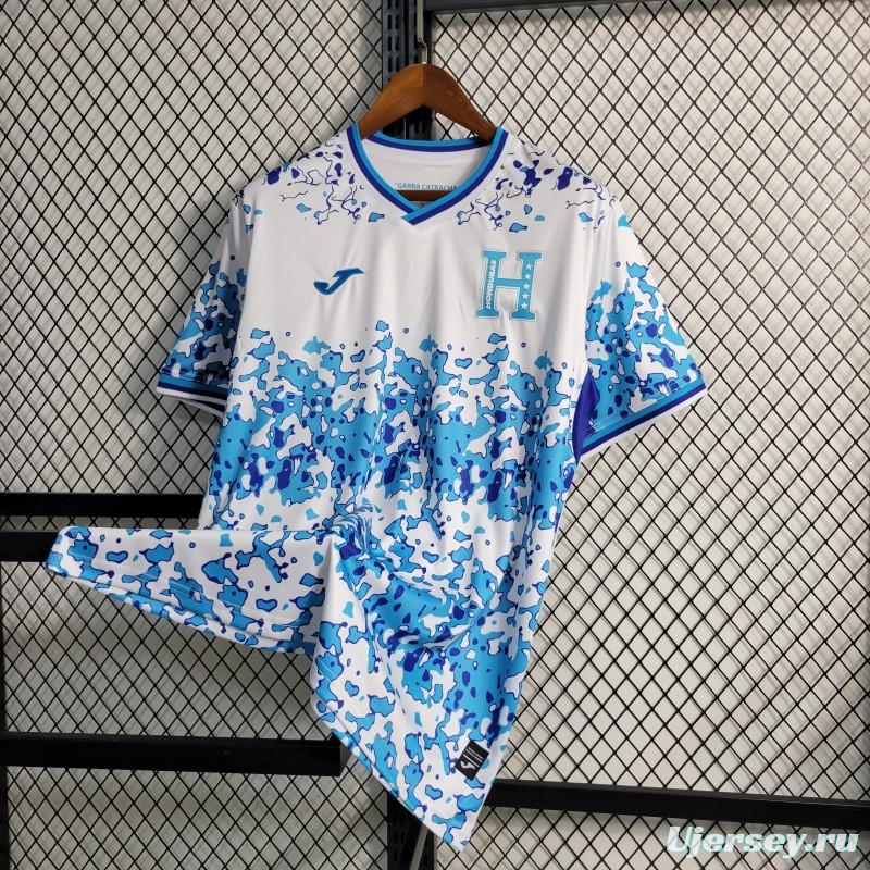 2023 Honduras Away White Jersey