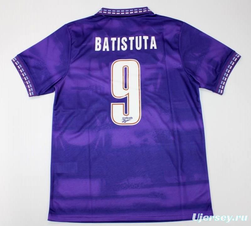 Retro 94/95 Fiorentina Home Jeresy