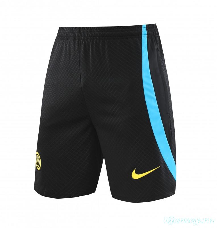 23-24 Inter Milan Black/Blue Short Sleeve+Shorts