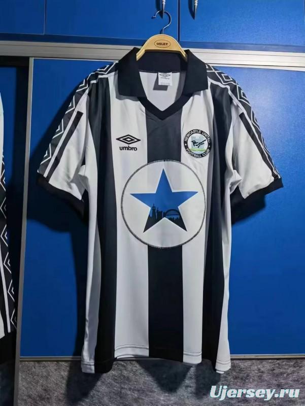 Retro 80/82 Newcastle United Home Jersey