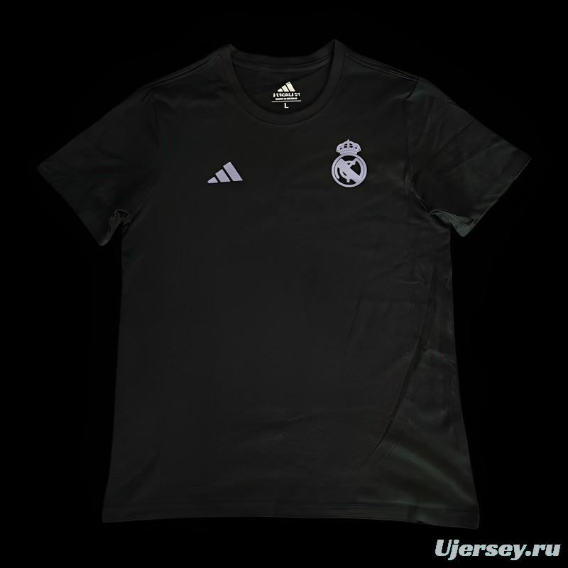 23/24 Real Madrid Copa Del Rey Finals Sevilia Black T-Shirt