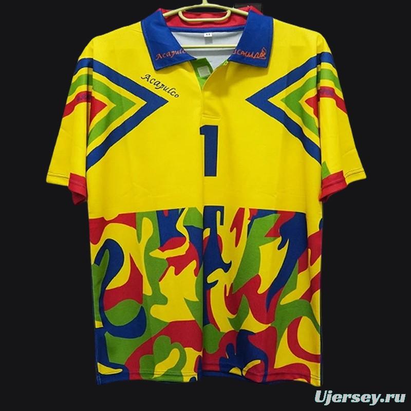 Retro 1994 Mexico Jorge Campos Goalkeeper Jersey