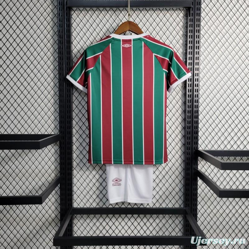 23-24 Kids Fluminense Home Jersey  Size 16-28