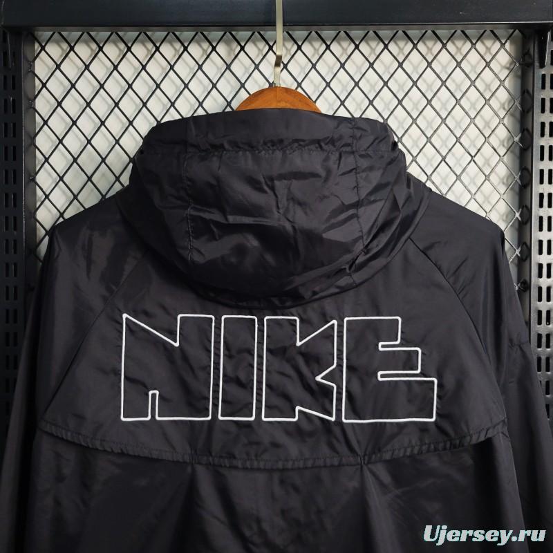 2023 Nike Black Windbreaker