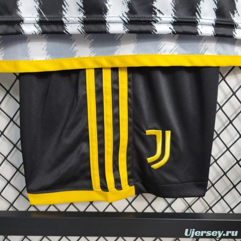 23-24 Kids Juventus Home Jersey