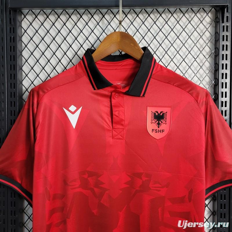 2023 Albania Home Jersey