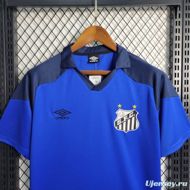 23-24 Santos Blue Training Jersey