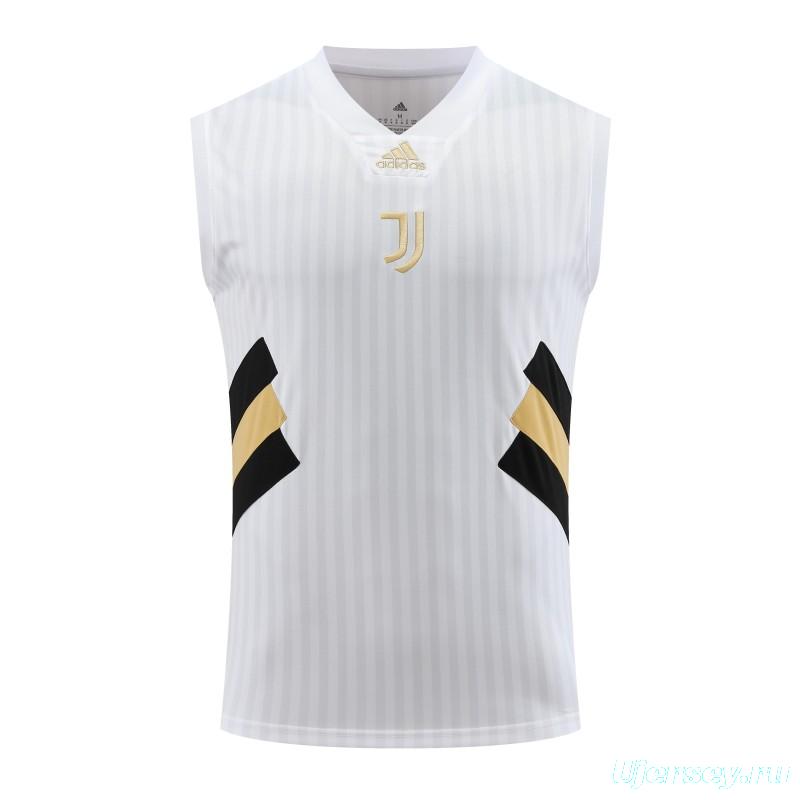 23-24 Juventus Remake Icon White Vest Jersey+Shorts