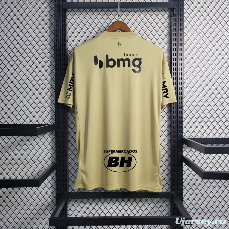 22-23 Atletico Mineiro Third Yellow Jersey+ All Sponsor