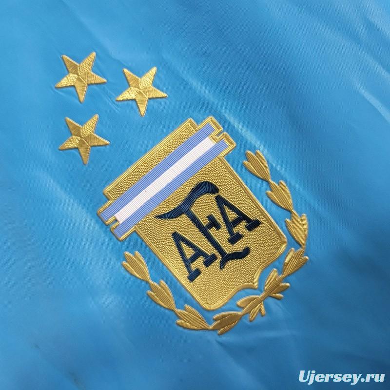 2023 Argentina Navy Blue Windbreaker