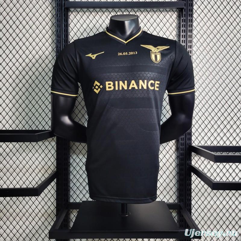 Player Version 23-24 Lazio Black 10th Anniversary Edition Jersey