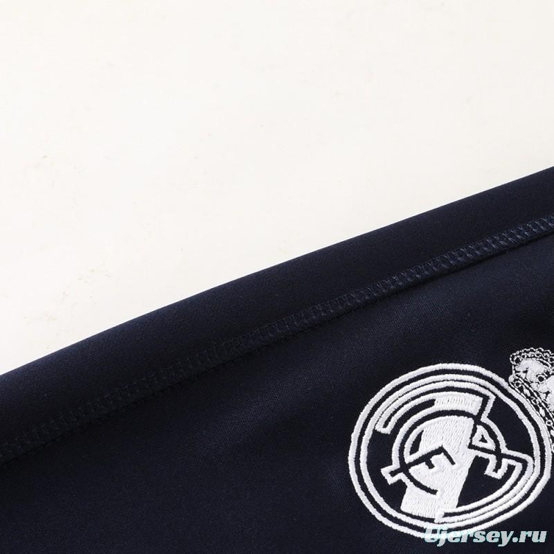 23 24 Real Madrid Navy  Full Zipper +Pants