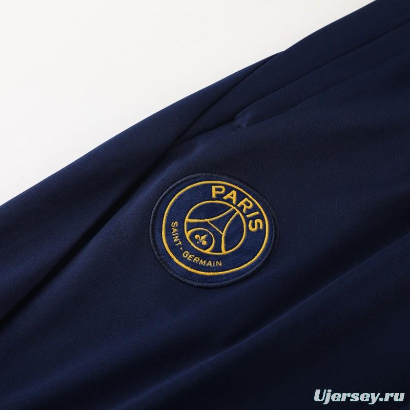 23/24 PSG Yellow Half Zipper Jacket+Pants