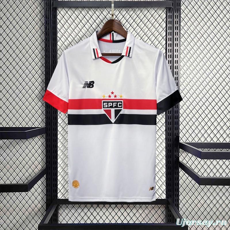 24/25 Sao Paulo Home Jersey