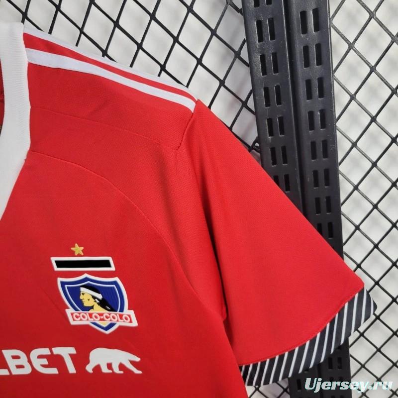 24/25 Colo Colo Third Red Jersey