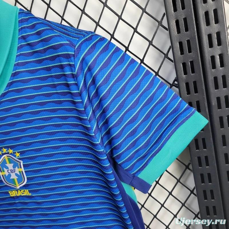 24/25 Kids Brazil Away Jersey