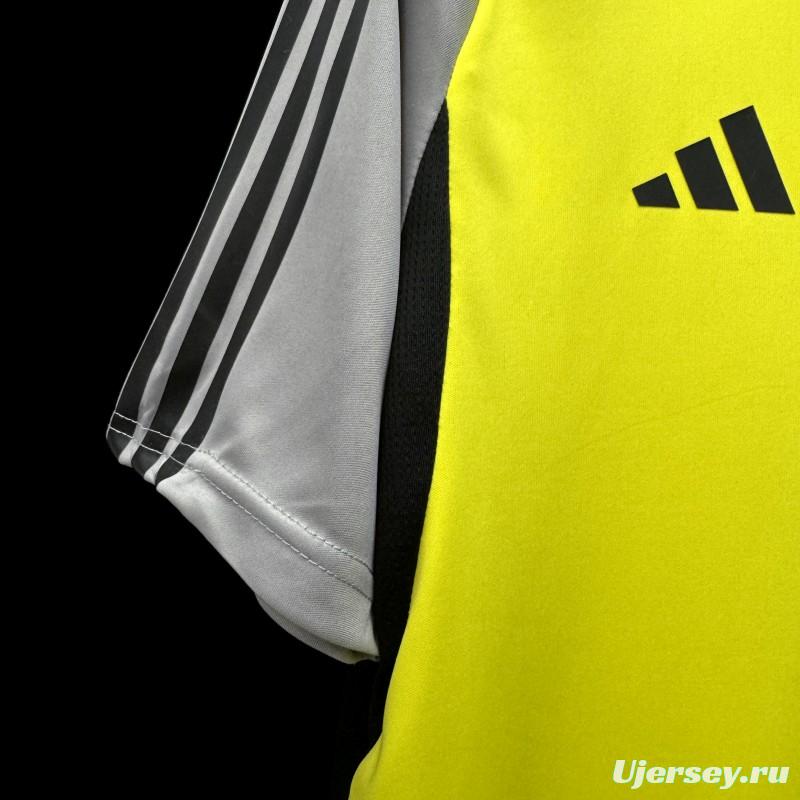 24/25 Flamengo Training Yellow Jersey