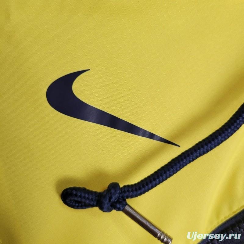 24/25 Boca Juniors Navy/Yellow Windbreaker