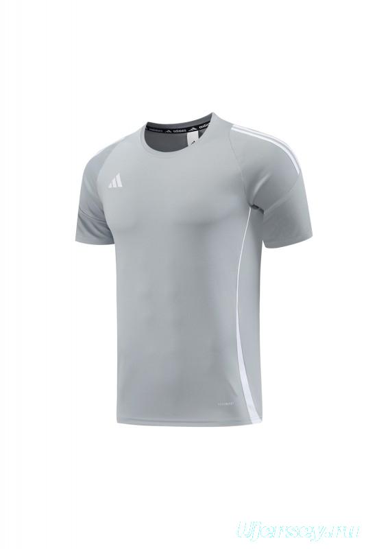 2024 Adidas Grey Short Sleeve Jersey+Shorts