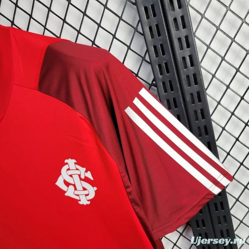 24/25 SC Internacional Training Red/Wine Jersey