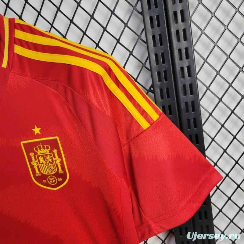 2024 Spain Home Jersey