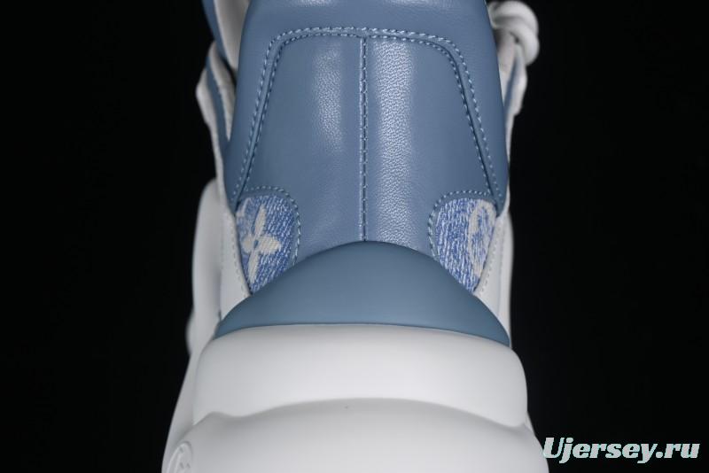 Louis Vuitton Archlight Sneakers with Wave-shaped Sole and Oversized Tongue - MBJ0