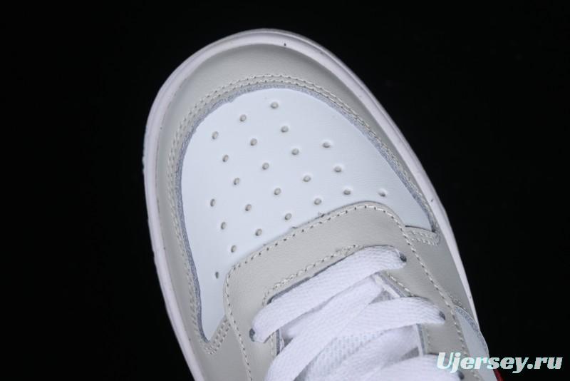 Nike Court Borough Low 2 Casual Campus Sneakers with Retro Basketball Design - FZ5525-161