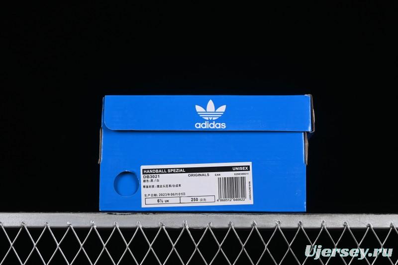 Adidas Handball Spezial Retro Casual Sneakers with Suede Upper and Gum Sole - DB3021