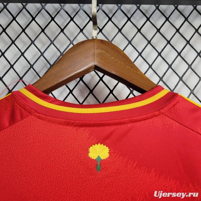 2024 Spain Home Jersey