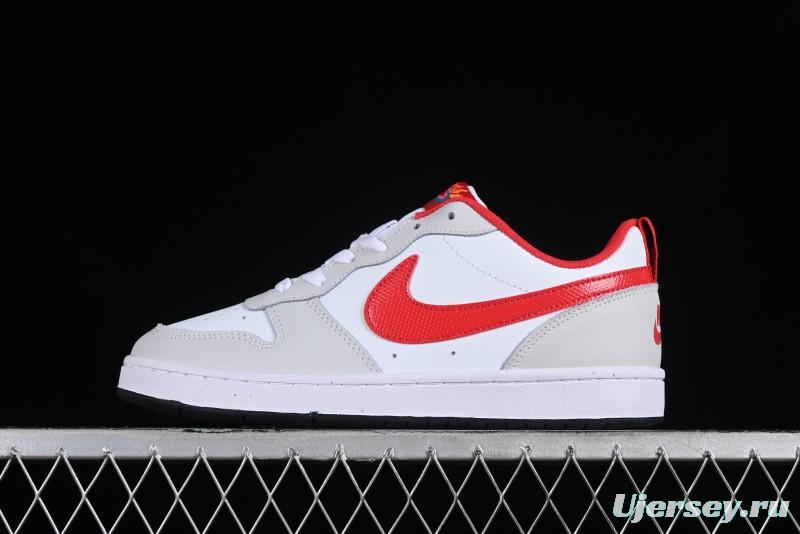 Nike Court Borough Low 2 Casual Campus Sneakers with Retro Basketball Design - FZ5525-161