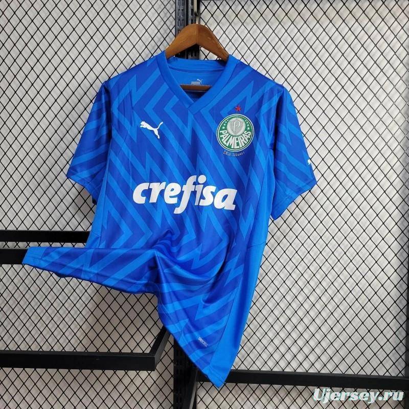 24/25 Palmeiras Goalkeeper Blue Jersey