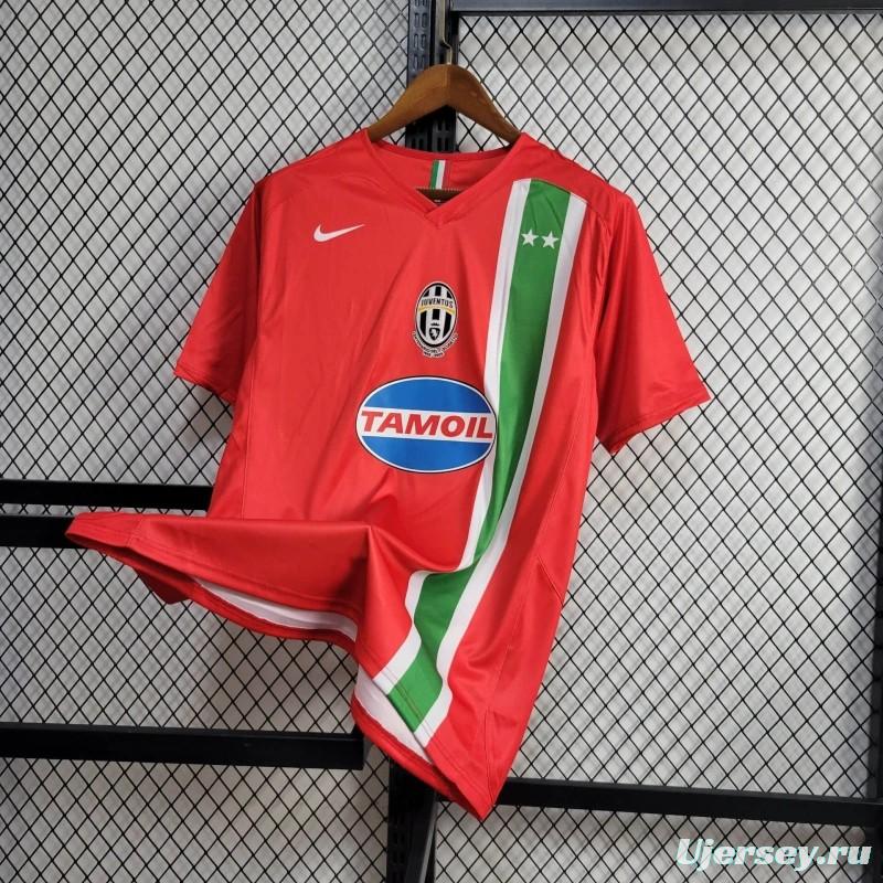 Retro 05/06 Juventus Away Red Jersey