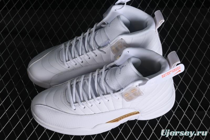 Nike Air Jordan 12 Retro Basketball Shoes with High-Quality Carbon Plate - FD9101-007