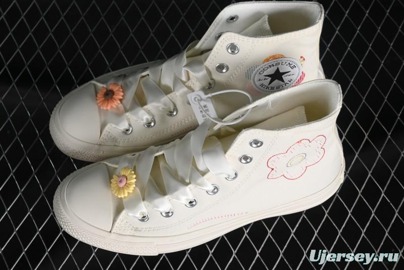 Converse All Star Retro Daisy Floral High Top Casual Sneakers - A05195C