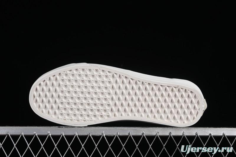 Vans Old Skool Reissue 136 High-End Series Canvas Sneakers with Toe Cap Design - VN000MT6BPQ