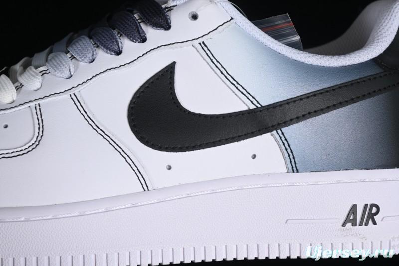 Nike Air Force 1 '07 Low Custom Anime Theme Gradient Brown Swoosh Casual Sneakers - FN0366-103