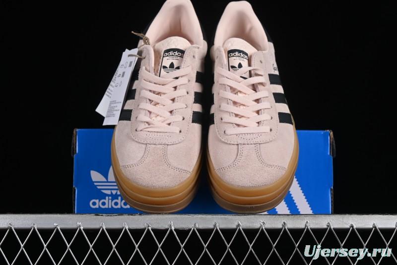 Adidas Originals Gazelle Bold IE0429 Low-Top Sneakers with Thick Sole for Casual Wear, Slip-Resistant and Durable