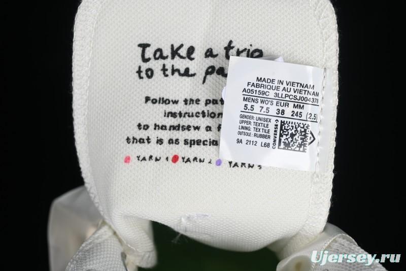 Converse All Star Retro Daisy Floral High Top Casual Sneakers - A05195C